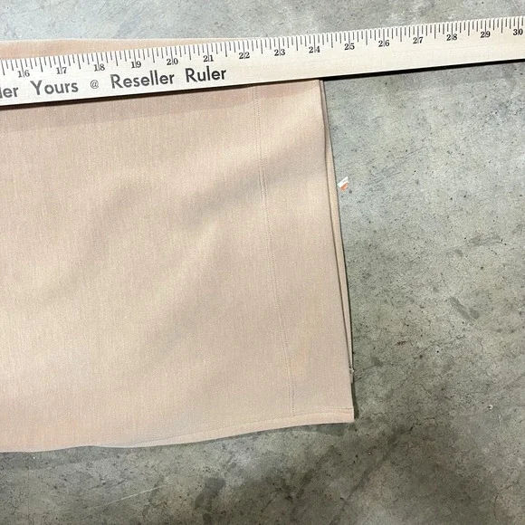 Lululemon Loungeful Wide Leg Pants Womens 6 Beige Knit Yoga High Rise Beige Soft